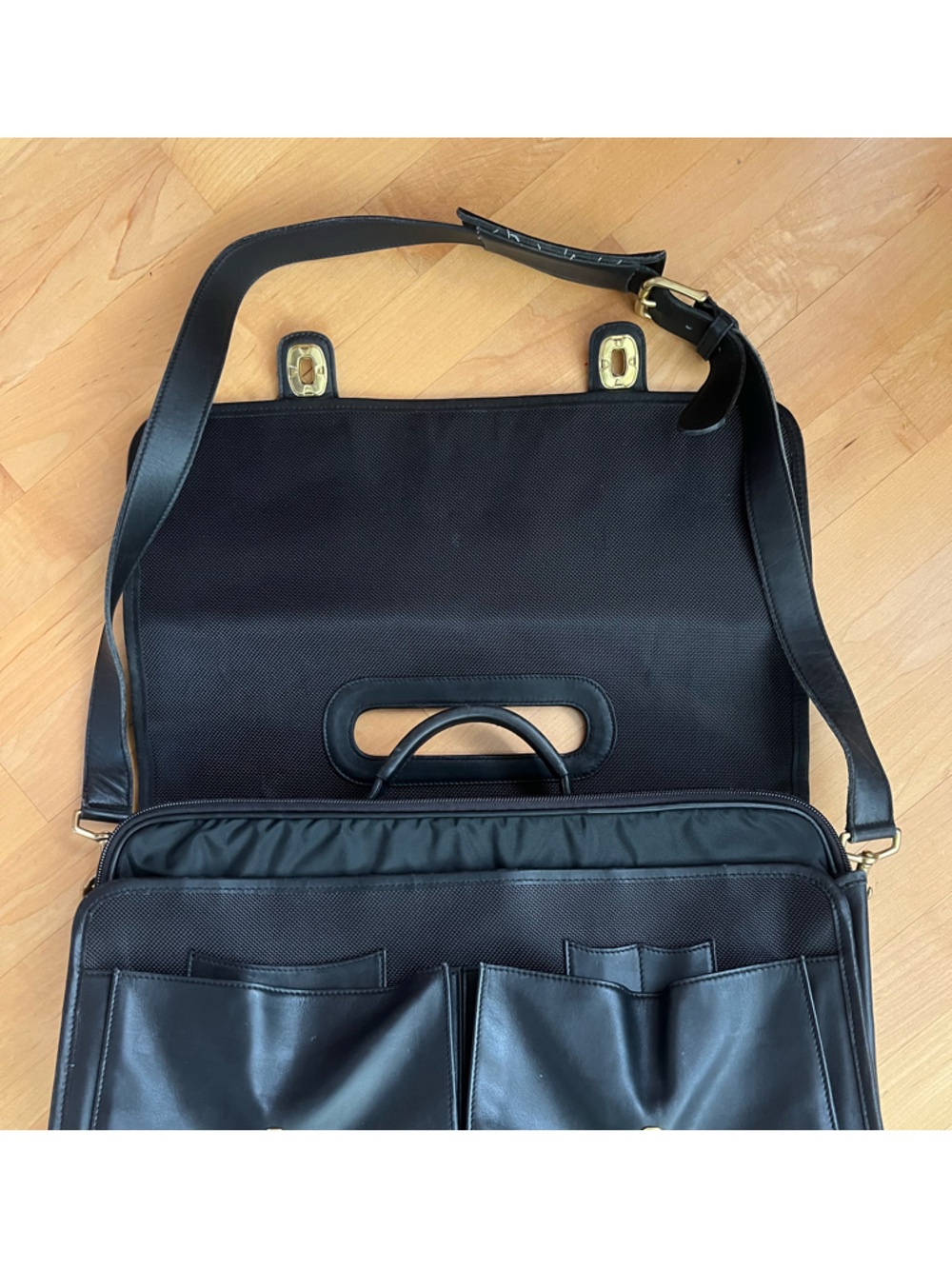 💼0532 Prescott Diplomat Laptop Organizer Briefcase Messenger Computer Lawyer Bag - Picture 7 of 17